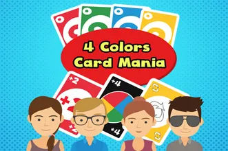 Locura de Cartas de 4 Colores